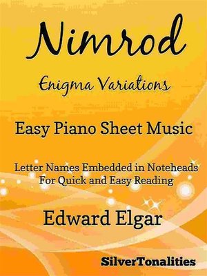 cover image of Nimrod Enigma Variations Easy Piano Sheet Music